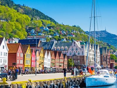 Bergen: wunderschöne Stadt an der Westküste Norwegens