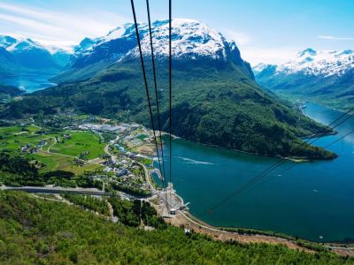 Loen Skylift, Via Ferrata Loen und eine Wanderung zum Berg Skala