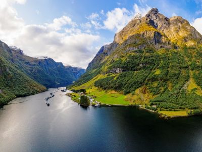 Der Sognefjord, der Konig der Fjorde in Norwegen