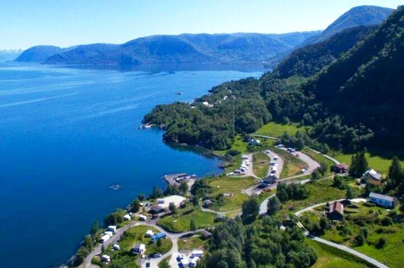 Botnen Camping Sognefjord ligging