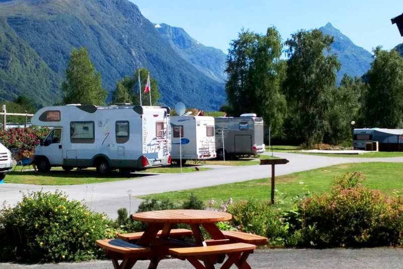 Byrkjelo Camping camperplaatsem