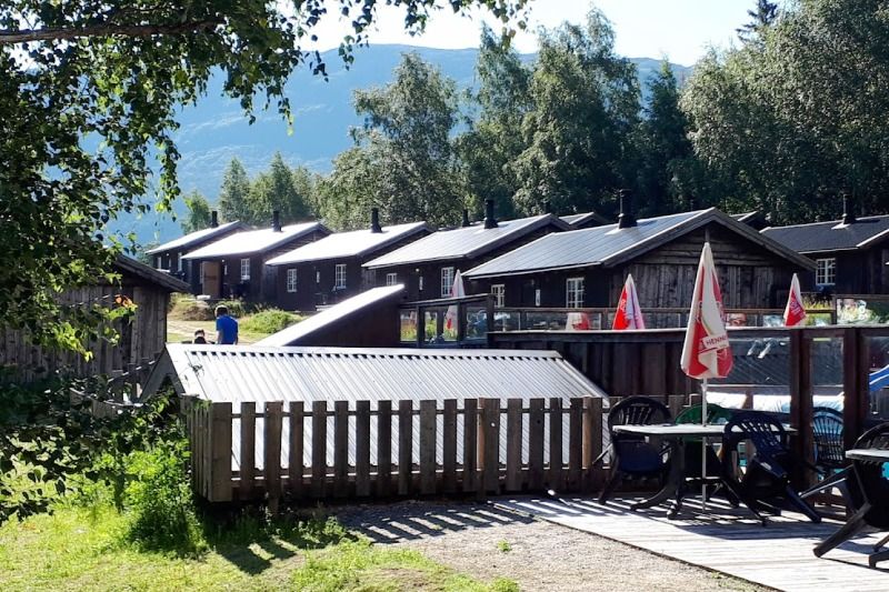 Camping Nissegarden Hytter og Aktiviteter Lom Zwembad en Vakantiehuisjes