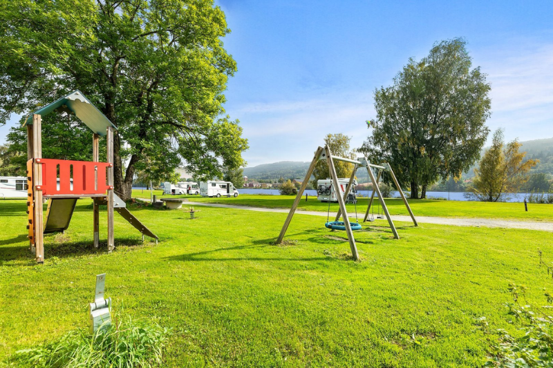 Drammen Camping kampeerplaatsen en speeltuin