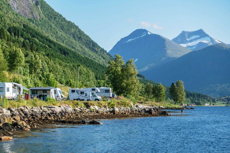 Fagervik Camping Kampeerplaatsen