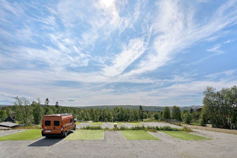 Beitostolen Camping camperplaatsen