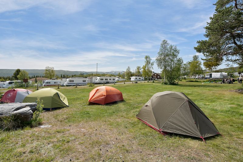 Beitostolen Camping tentplaatsen