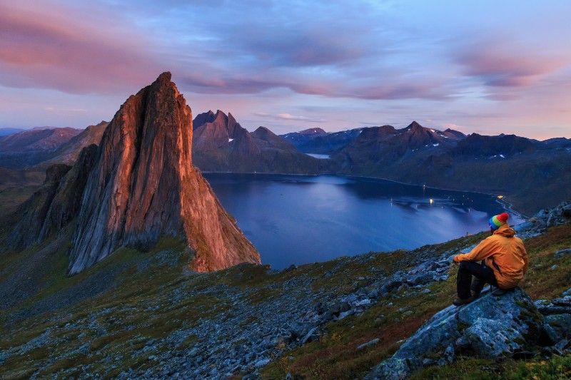 Fjordbotn Camping Botnhamn wandelen