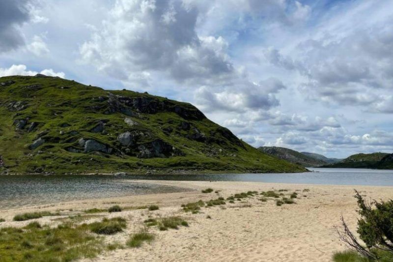 Haugen Hytteutleie og Camping wandeling strand