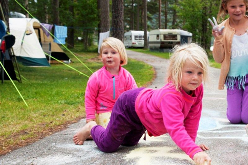 Hornnes Camping kinderen spelen