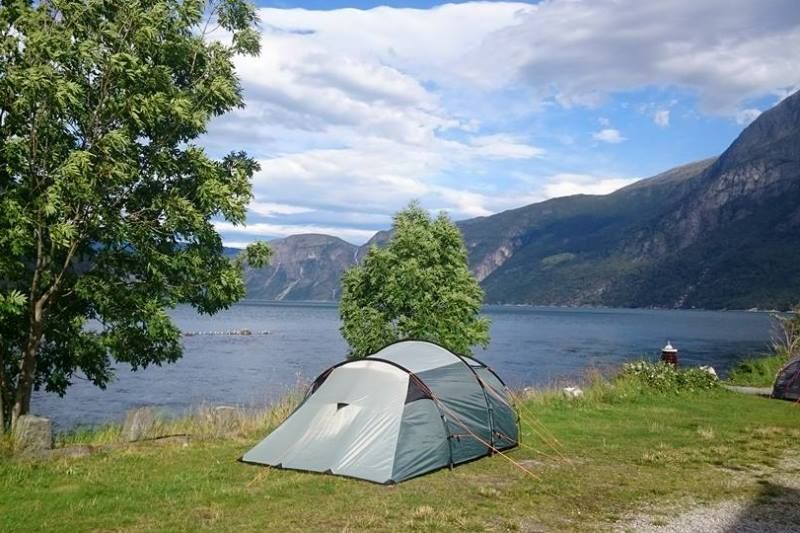 Kjaertveit Camping Eidfjord tentplaatsen