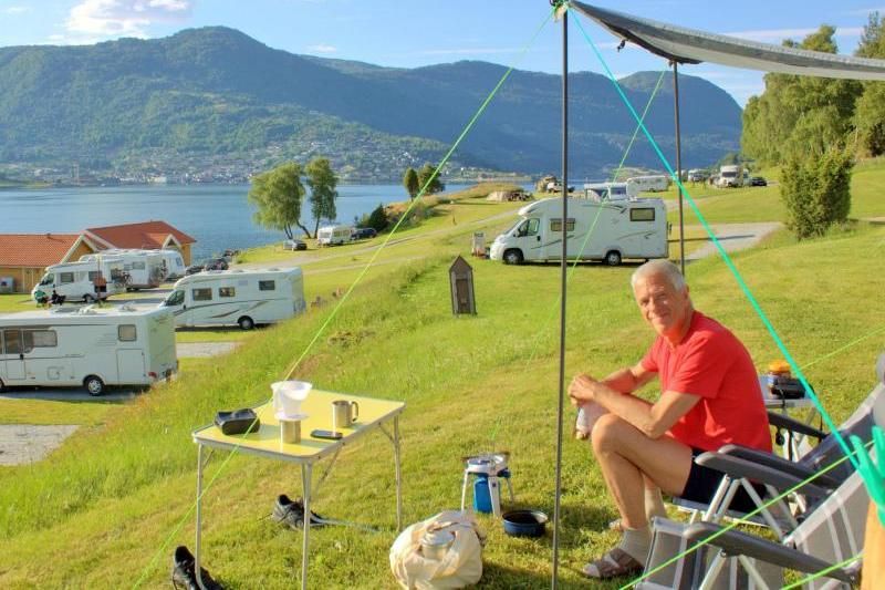 Kjornes Camping Sogndal kampeerplaatsen