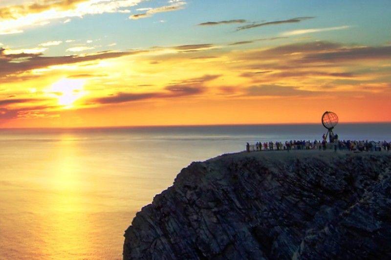 bezoek Noordkaap vanaf Nordkapp Camping