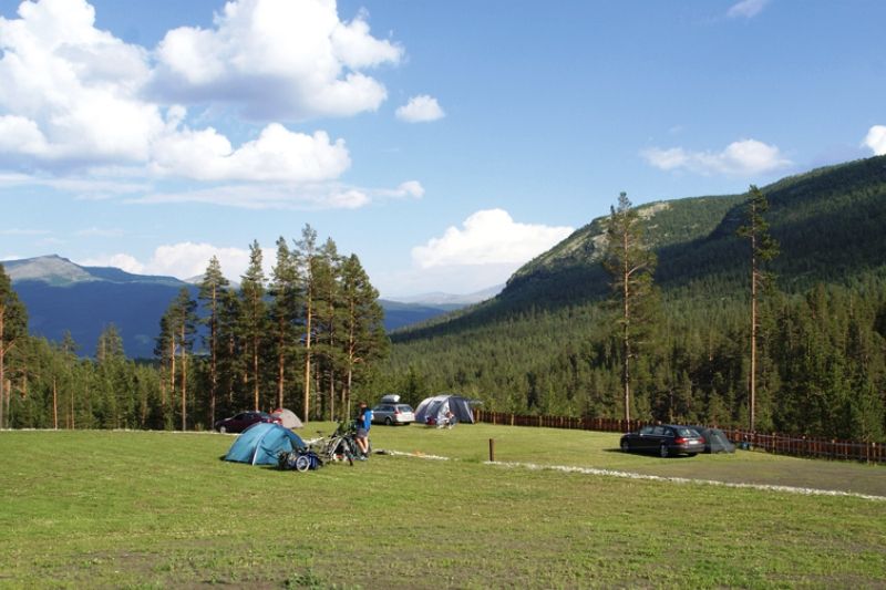 Randsverk Camping uitzicht