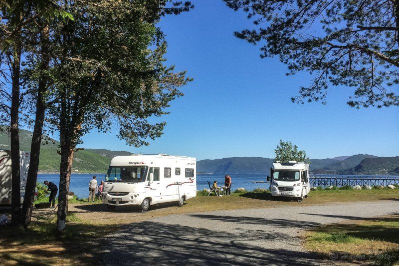 Rognan Fjordcamp Kampeerplaatsen