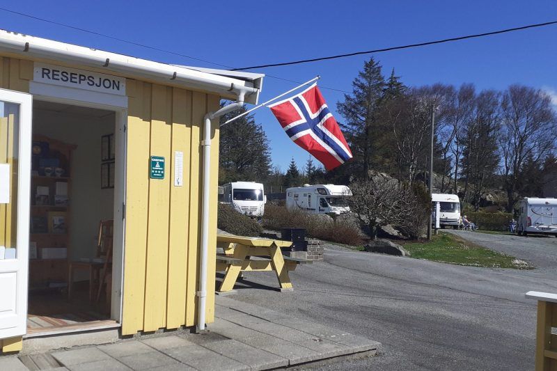 Skudenes Camping Skudeneshavn receptie