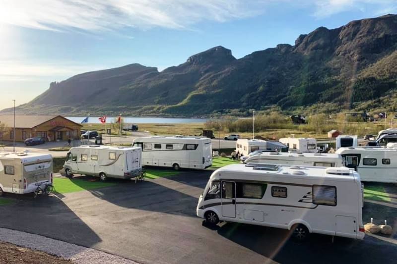 Storviksanden Camping camperplaatsen