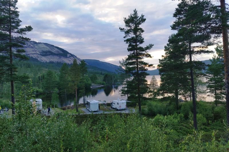 Telemark Camping og Motel kampeerplaatsen