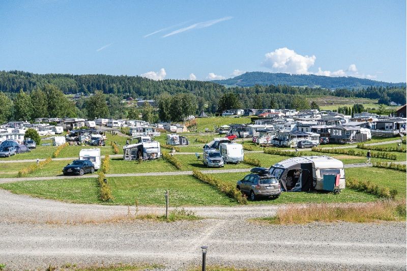 Topcamp Mjosa Brumunddal kampeerplaatsen